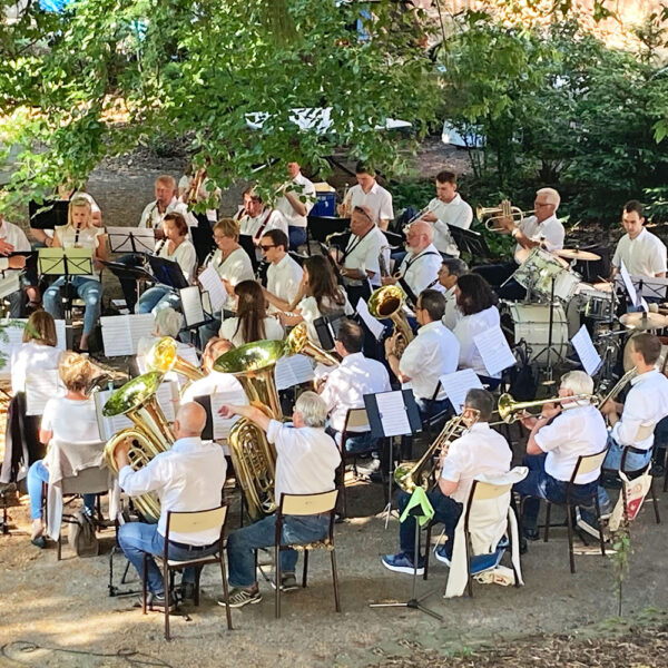 Die Stadtkapelle Heppenheim auf Stippvisite in Straßburg