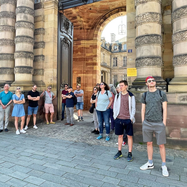 Die Stadtkapelle Heppenheim auf Stippvisite in Straßburg