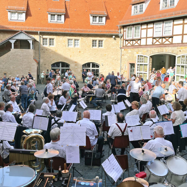 Saisonabschlusskonzert der Stadtkapelle Heppenheim unter der Leitung ihres Dirigenten Wilco Grootenboer im Kurmainzer Amtshof