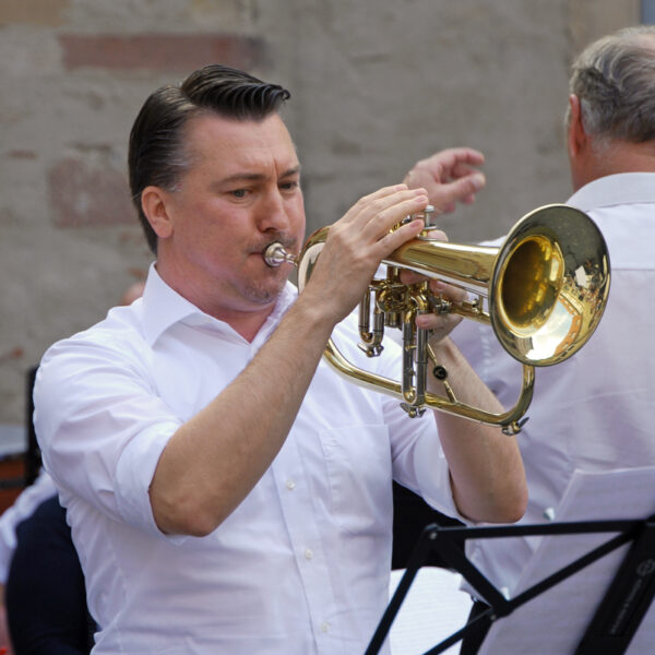 Saisonabschlusskonzert der Stadtkapelle Heppenheim unter der Leitung ihres Dirigenten Wilco Grootenboer im Kurmainzer Amtshof