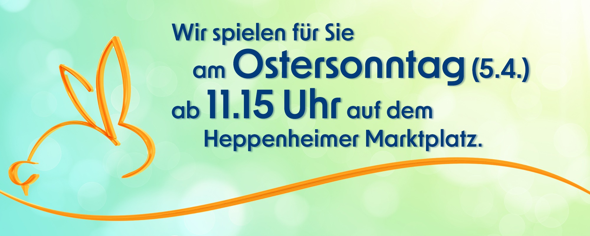Die Stadtkapelle Heppenheim spielt unter der Leitung ihres Dirigenten Wilco Grootenboer für Sie am Ostersonntag auf dem Heppenheimer Marktplatz.