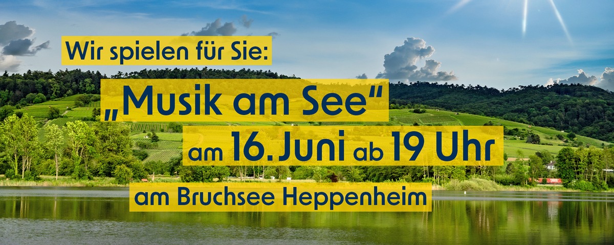 Musik am See mit der Stadtkapelle Heppenheim