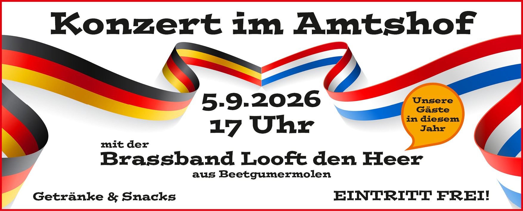 Die Stadtkapelle Heppenheim lädt zum Open-Air-Konzert im historischen Ambiente des Kurmainzer Amtshofs ein. Zu Gast ist die „Brassband Looft den Heer“ aus den Niederlanden. Der Eintritt ist frei. Getränke und Snacks werden angeboten.
